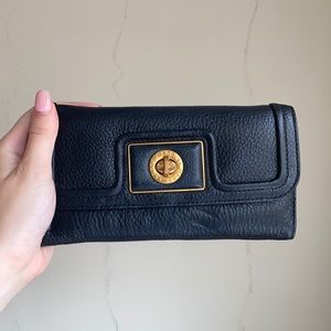 Marc by Marc Jacobs Black Leather Wallet